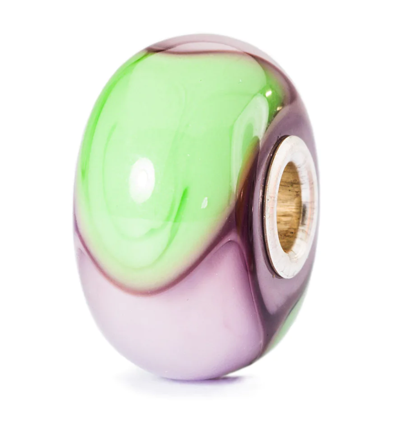 Trollbeads Mint and Lavender Armadillo