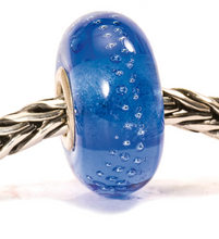 Load image into Gallery viewer, Trollbeads Silver Trace Blue/Cerise
