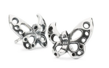 Load image into Gallery viewer, Trollbeads Dancing Butterfly Studs
