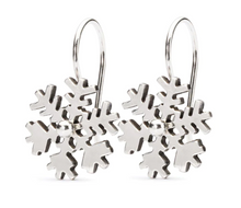 Load image into Gallery viewer, Trollbeads Snowflake Earrings
