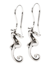 Load image into Gallery viewer, Trollbeads Seahorse Earrings
