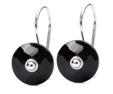 Load image into Gallery viewer, Trollbeads Onyx Earrings
