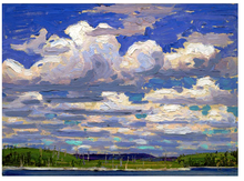 Load image into Gallery viewer, Tom Thomson Scarf-Summer Day
