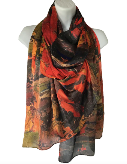 Tom Thomson Scarf-Autumn Wood