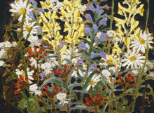 Load image into Gallery viewer, Tom Thomson Scarf- Wildflowers
