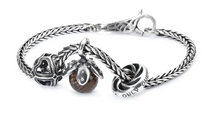 Load image into Gallery viewer, Trollbeads Smoky Quartz Tassel
