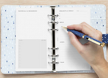 Load image into Gallery viewer, Filofax Projects and Goals Tracker Refill-Personal
