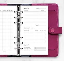 Load image into Gallery viewer, Filofax Expense tracker Refill-Personal
