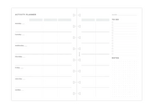 Load image into Gallery viewer, Filofax Notebook Activity Planner Refill-A5
