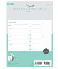 Load image into Gallery viewer, Filofax Notebook Activity Planner Refill-A5
