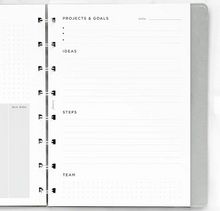 Load image into Gallery viewer, Filofax Notebook Projects and Goals Refill-A5
