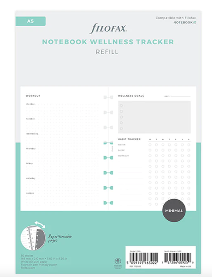 Filofax Notebook Wellness Refill-A5