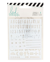 Load image into Gallery viewer, Heidi Swapp Metal Journalling Stencil
