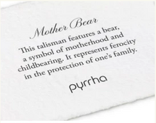 Load image into Gallery viewer, Pyrrha Mother Bear Talisman-retired
