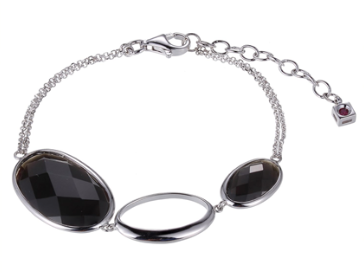 ELLE Mystère Bracelet-Black Obsidian