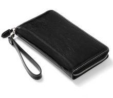 Load image into Gallery viewer, Filofax Malden Black Zippered Personal Planner-no calendar
