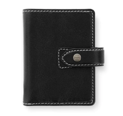 Filofax Malden Black Mini-no calendar