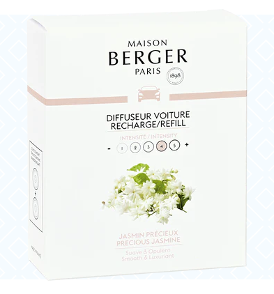 Maison Berger Car Diffuser Refill-Precious Jasmine