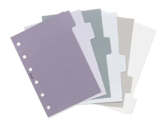 Filofax Norfolk Dividers Pocket