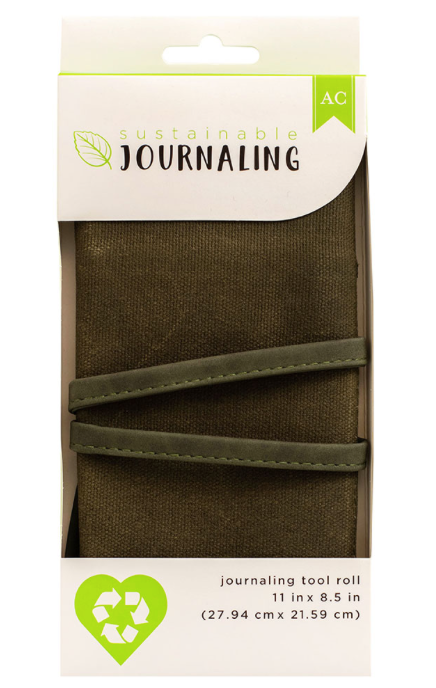 Journaling Tool Roll-Olive