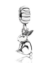Load image into Gallery viewer, Pandora Bunny and Bracelet
