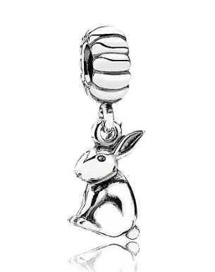 Pandora Bunny and Bracelet