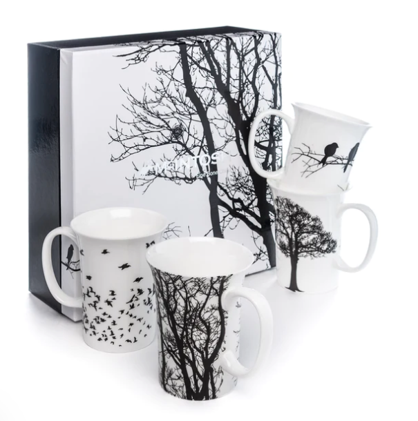 Eternal Silhouette-Set of 4 Mugs