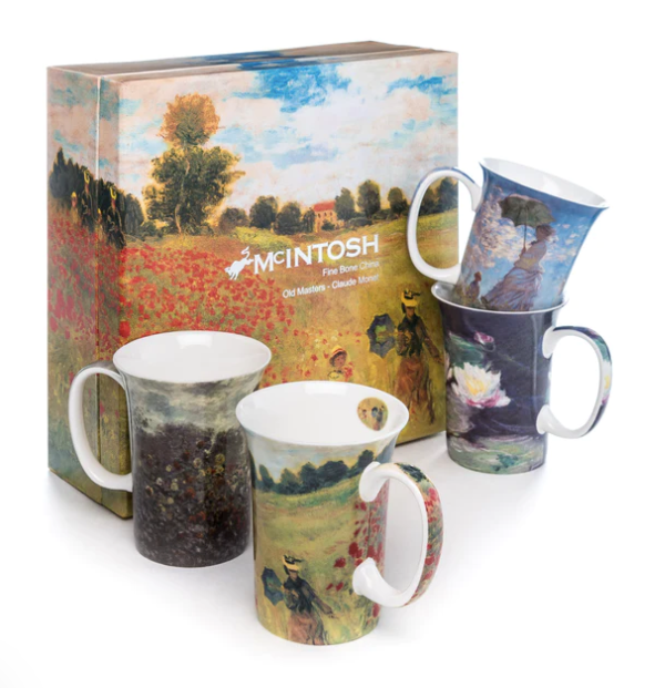 Monet-Set of 4 Mugs