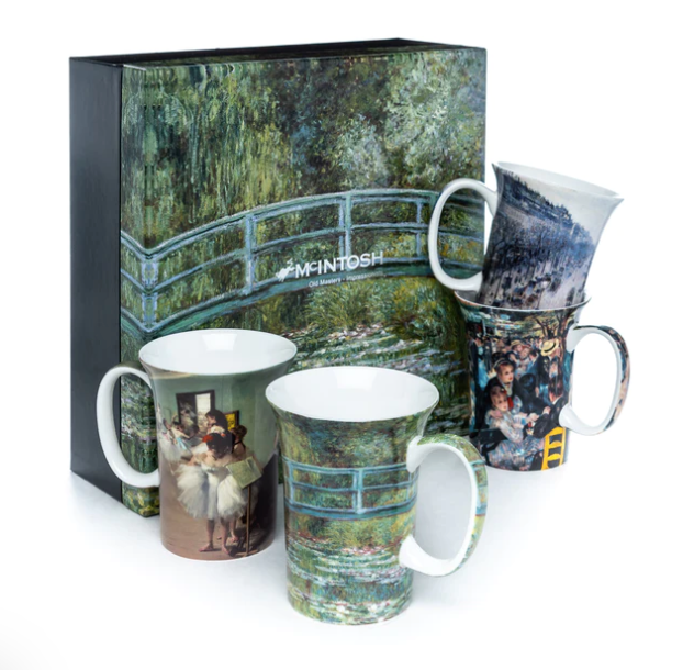 Impressionist-Set of 4 Mugs