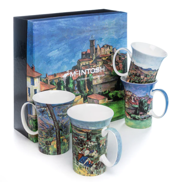 Cezanne-Set of 4 Mugs