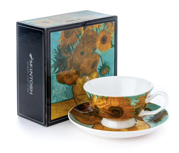 Van Gogh Teacup and Saucer