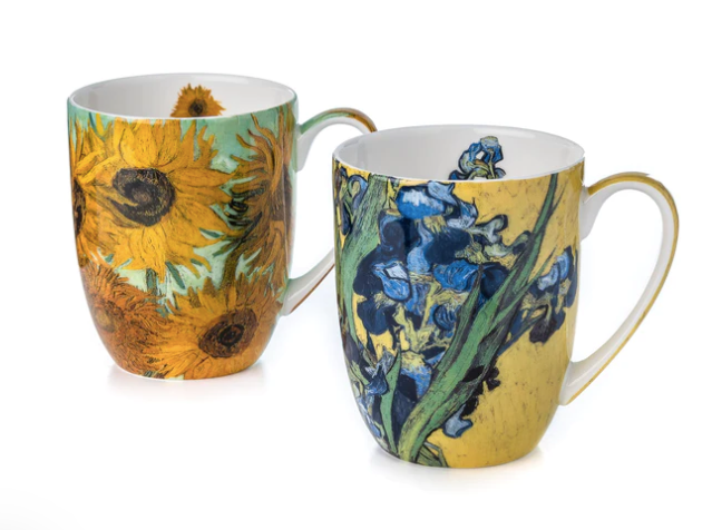 Van Gogh Flowers- Set of 2
