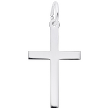 Load image into Gallery viewer, Sterling Silver Plain Cross
