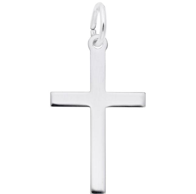 Sterling Silver Plain Cross