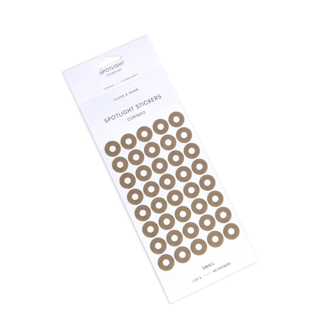 Cloth & Paper - Spotlight Sticker Set-Cortado